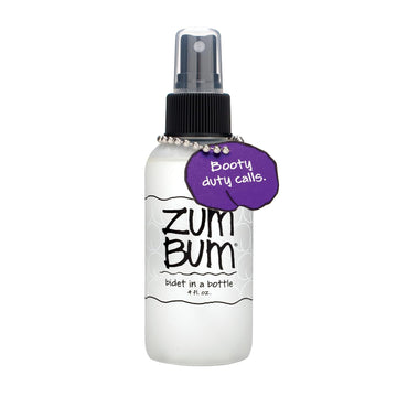 Indigo Wild Zum Bum Bidet In A Bottle - Natural, Portable Bidet - Ideal For Women & Men - Includes Witch Hazel, Vegetable Glycerin & Essential Oils - 4 Fl Oz
