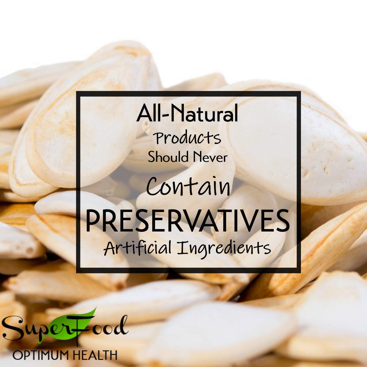 Roasted Unsalted Pumpkin Seeds in Shell by Gerbs – 4 LBS - Top 11 Food Allergen Free & Non GMO - Vegan & Kosher – Premium Whole Pepitas – COG USA : Grocery & Gourmet Food