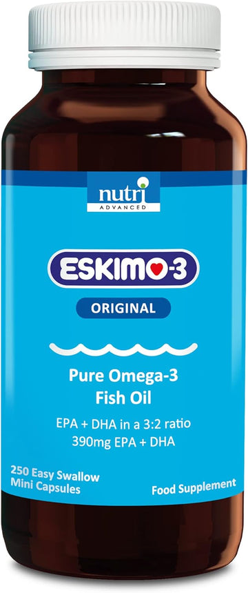 Eskimo-3 Fish Oil - Nutri Advanced - 250 Capsules