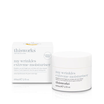 Thisworks My Wrinkles Extreme Moisturiser, Face Moisturizing Cream With Vitamin C And Hyaluronic Acid, 2 Ounce (60Ml)