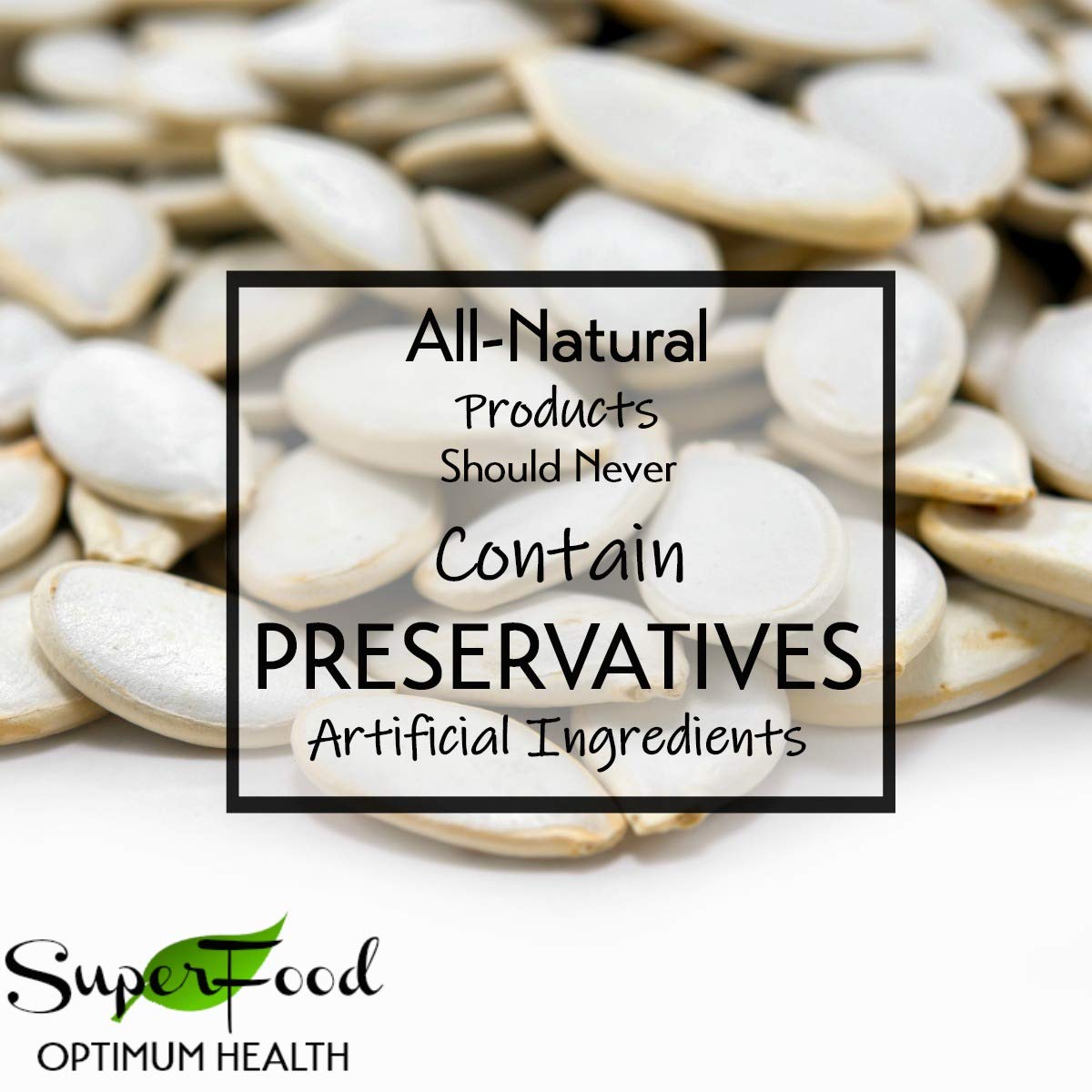 Pumpkin Seeds Raw in-Shell (Whole) by Gerbs - 4 LBS Premium Grade AA Pepitas - Top 10 Food Allergen Free - Vegan & Kosher - Seed Country of Origin USA - Made in Rhode Island