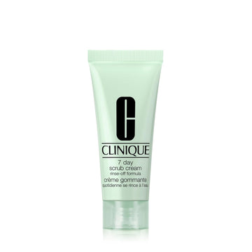 Clinique 7 Day Daily Gentle Face Exfoliator Lightweight Scrub Cream With Silica For All Skin Types
