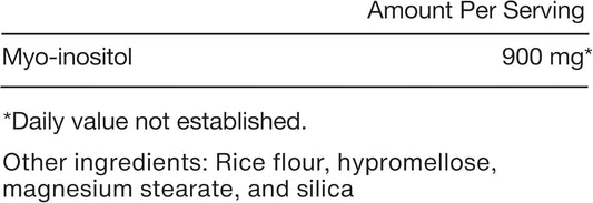 Momentous Inositol Supplement - Myo-Inositol For Mood Balance, Cognitive Function, & Rest Quality Support - Vegan, Gmo-Free, Gluten-Free, 60 Servings