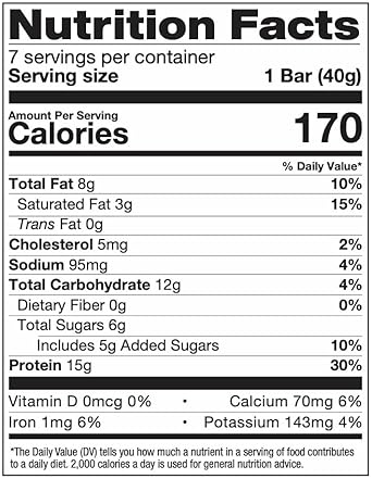 Bariatricpal High Protein Bars - Peanut Butter (1-Pack)