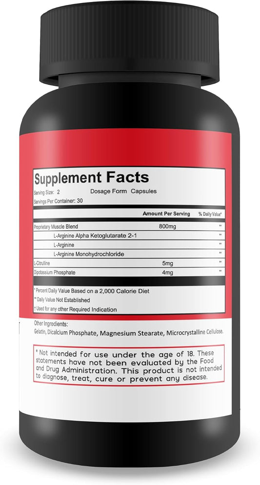 Pro Ultra Male - Our Best Blood Flow Support Supplement - Advanced Blood Flow Pills Male Blood Flow Capsules - Men Blood Flow - Blood Circulation Supplements For Men Help Blood Flow Boost Circulation