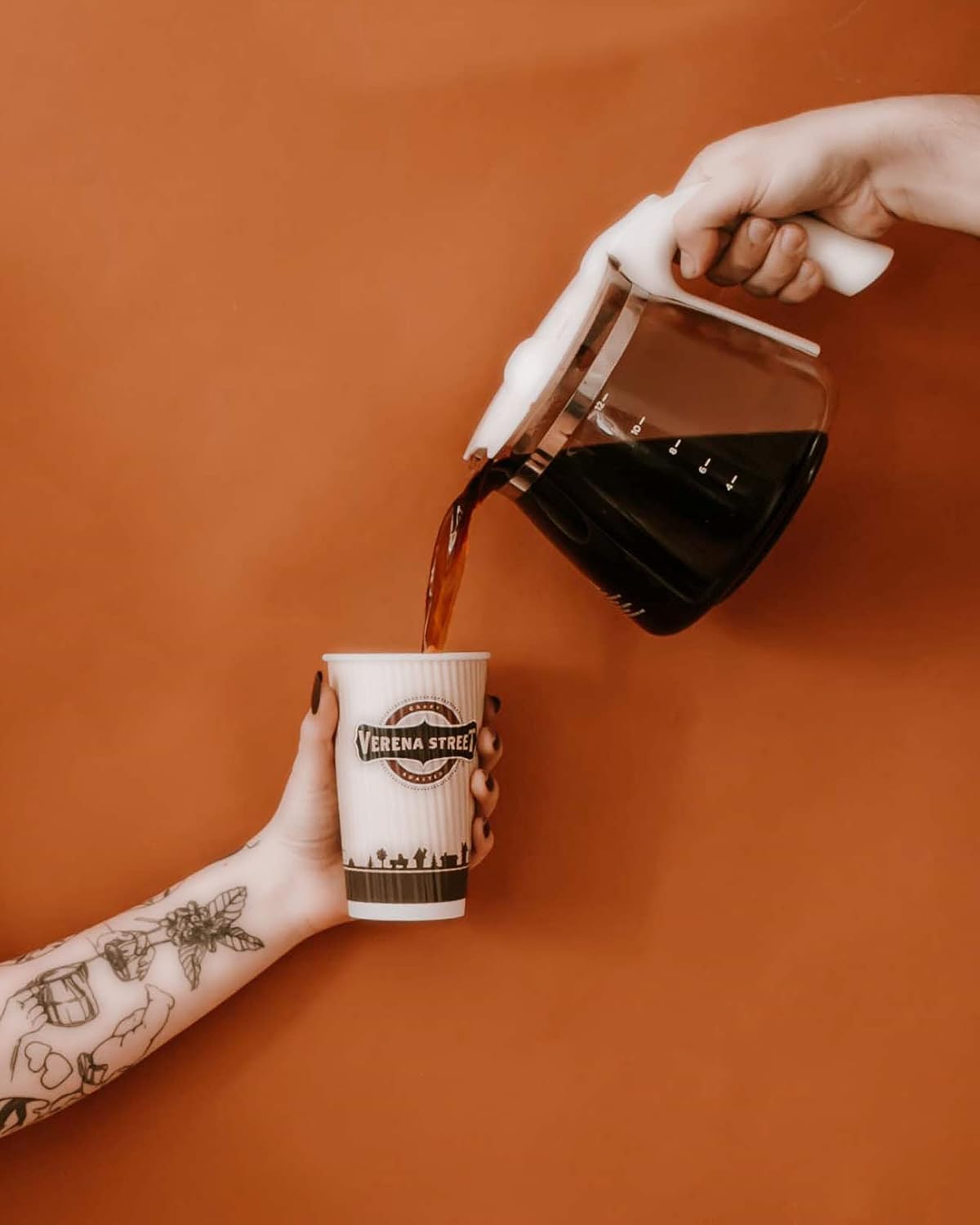 Verena Street 5 Pound Flavored Whole Bean Coffee, Crop Circles Vanilla Hazelnut, Medium Roast, Rainforest Alliance Certified Arabica Coffee