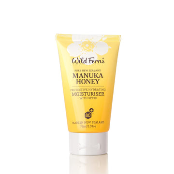 Wild Ferns Pure New Zealand Manuka Honey Protective Hydrating Moisturiser Spf 30 75 Milliliters