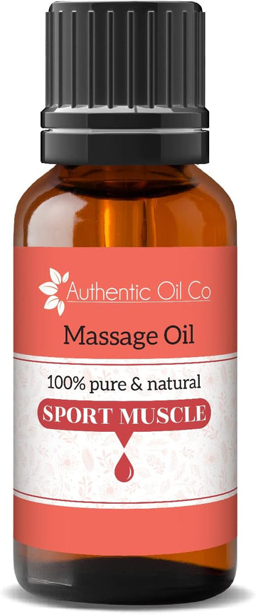 Sport Muscle Massage Oil Sport Muscle Massage Oil Made with Pure Essential Oils, Vegan Friendly and Cruelty Free, Nourishing and Moisturising (10ml) : Amazon.co.uk: Health & Personal Care
