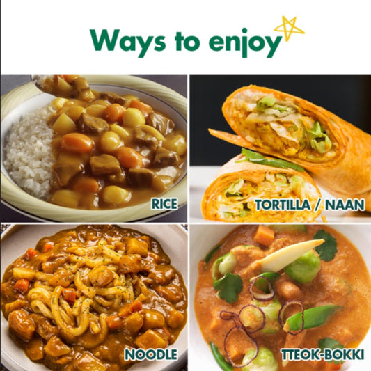 Vivid Kitchen Vegan Sauce – 4 Bold, Plant-Based Sauces (Vegan Curry, Spicy Curry, Ragu, Jjajang) – No Animal Ingredients, Cholesterol-Free, Keto-Friendly, Ready-To-Eat In 90 Seconds! (3Packs) (Vegan Jjajang Sauce)