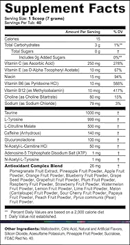 G Fuel Across the Spider-Verse Energy Powder, Sugar Free Clean Caffein