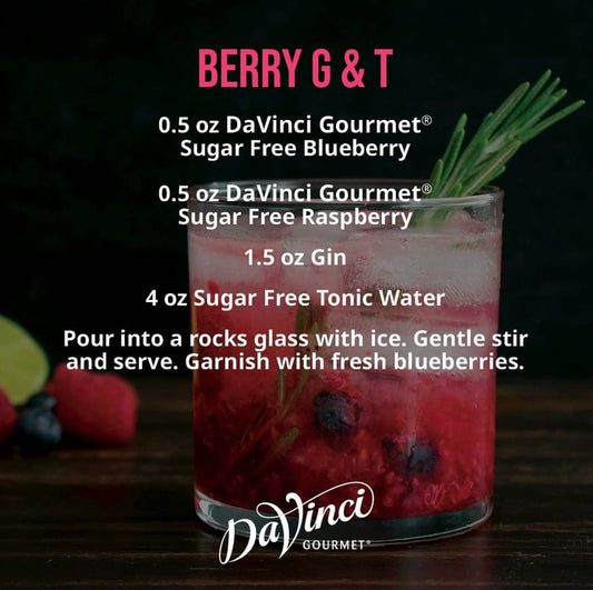 Davinci Gourmet Sugar-Free Raspberry Syrup, 25.4 Fluid Ounce (Pack Of 4)