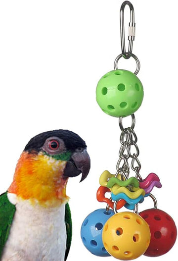 Super Bird Creations Sb1093 Jingleberries Bird Toy, Small/Medium Bird Size, 6" X 2.5" X 2.5"Sb1093