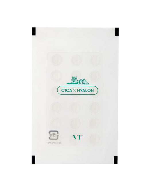 Vt Cosmetics Cica Clear Spot Patch (48 Patchs, 0.04" X18Patchs X 1 Sheet And 0.05" X15Patchs X 2 Sheets)
