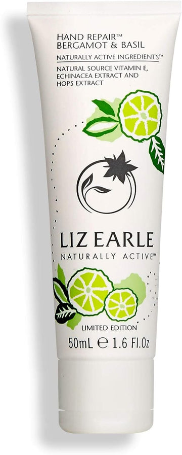 Liz Earle Hand Repair Cream, Bergamot & Basil, 50Ml