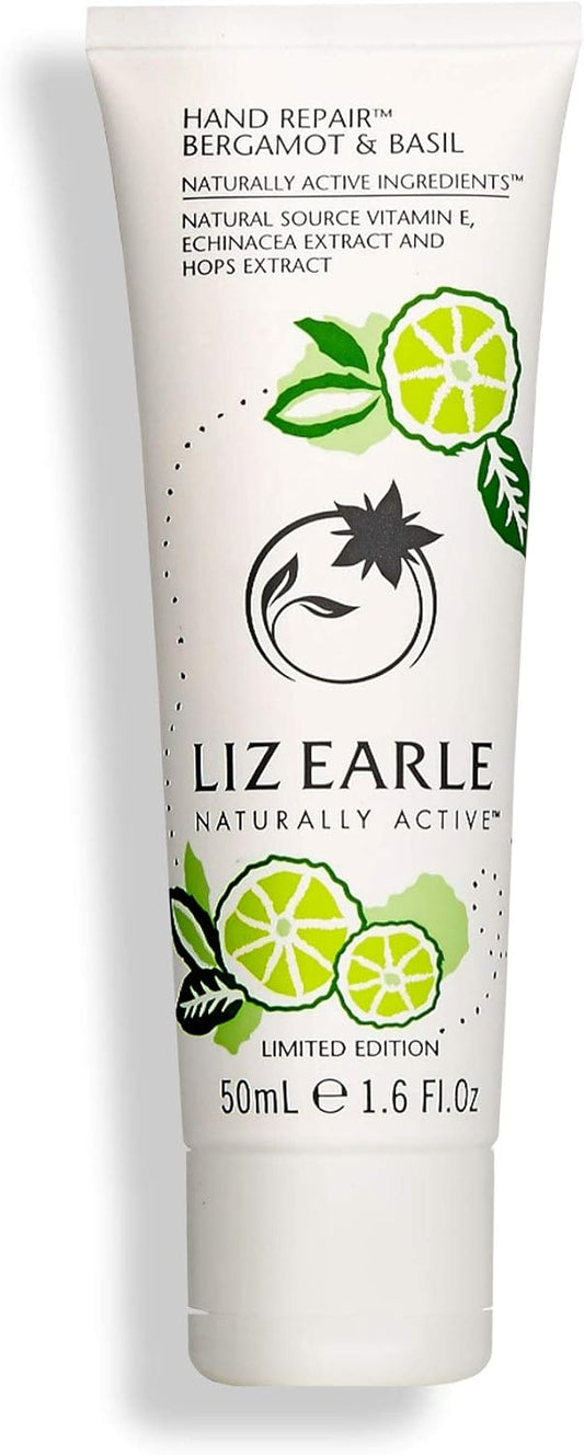 Liz Earle Hand Repair Cream, Bergamot & Basil, 50Ml