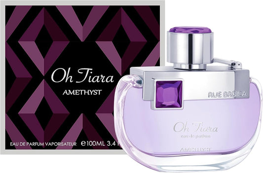 Oh Tiara Amethyst Eau De Parfum For Women, 3.4 Fl. Oz – Dreamy Romantic Floral And Fruity Fragrance