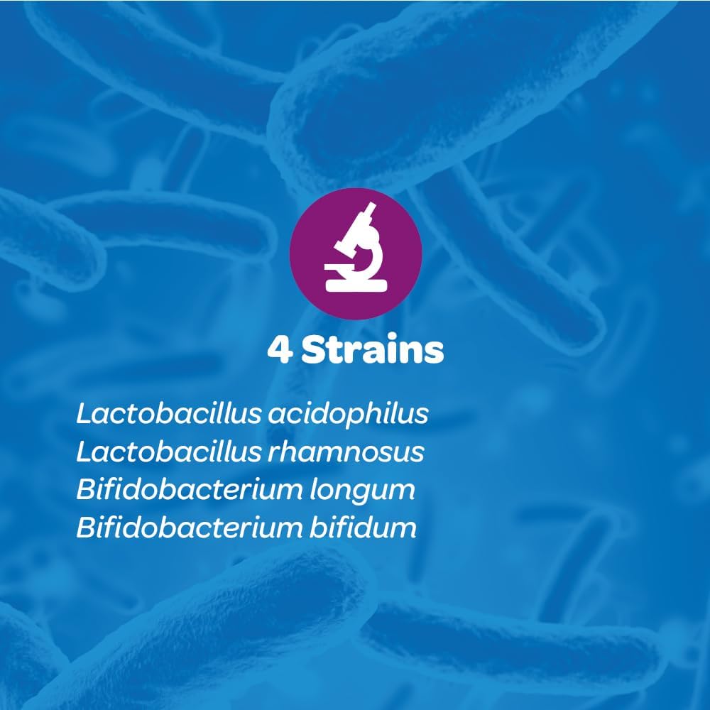 Bioglan Biotic Balance 50 Billion CFU | Vitamin C | Digestive Health & Immune Support | Super Strength | 4 Live Strains | Fridge Free | One Month Supply | 30 capsules : Amazon.co.uk: Health & Personal Care
