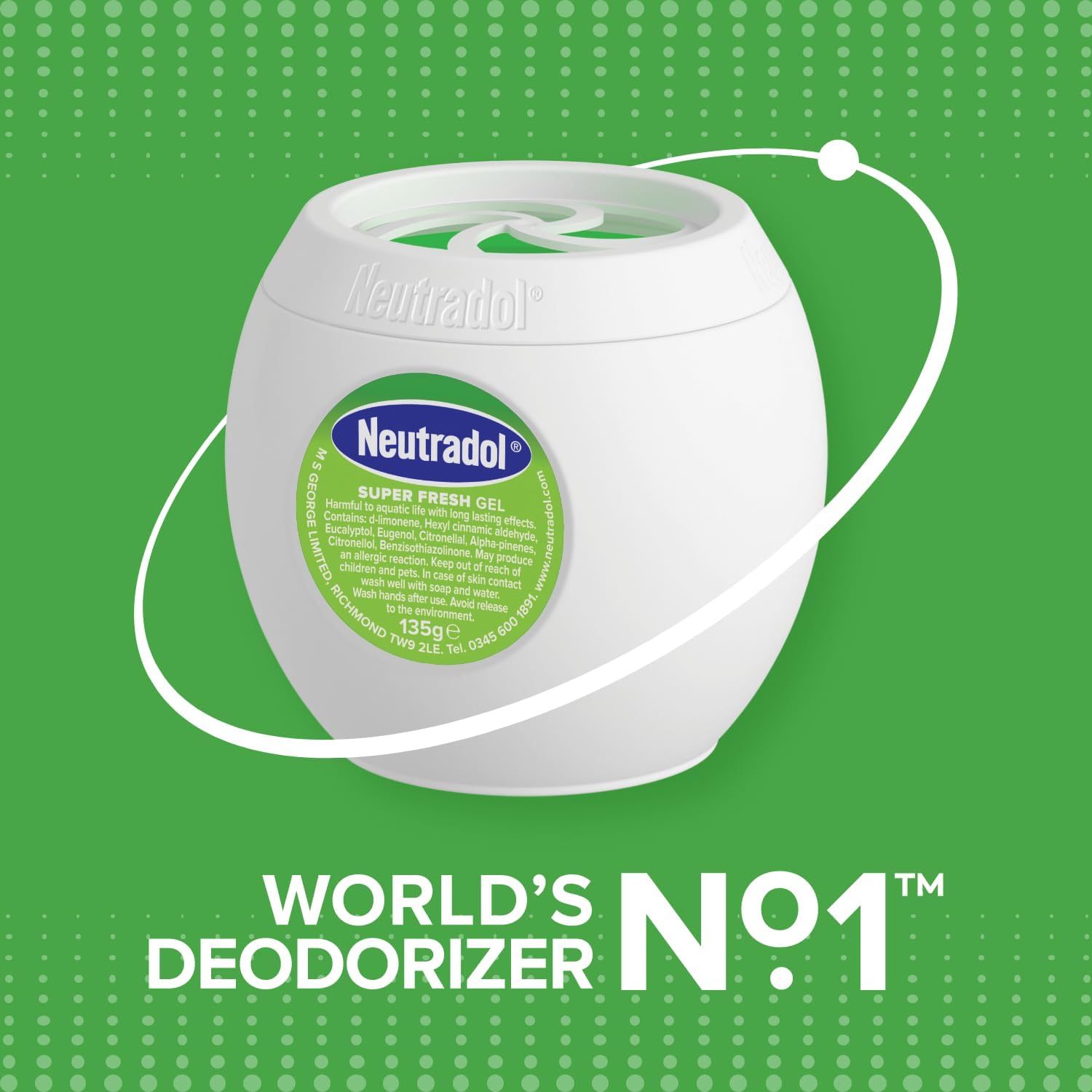 Neutradol Gel Odour Destroyer - Super Fresh