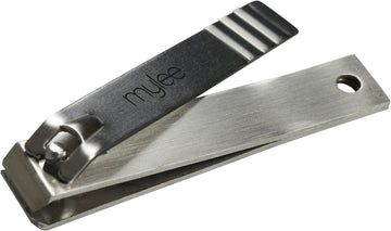 Mylee Large Nail Clippers - Professional Gel Manicure Prep Cutters Tool, Repair And Trim Perfect Fingernail & Toenail, Travel-Friendly Carbon Steel Clipper For Healthy Nails, For Salon And Home Use