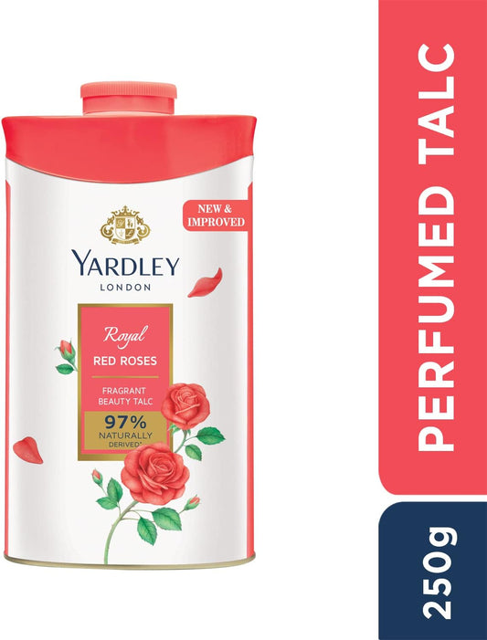 Yardley Red Rose Perfumed Talc 250 G