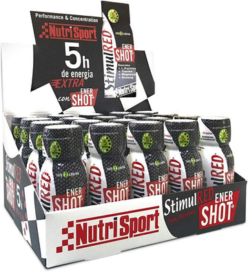 Nutrisport Caja Stimulred Enershot 5 Horas Non Stop