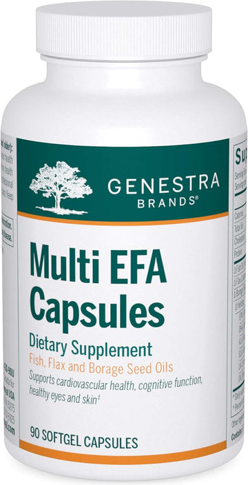 Genestra Brands Multi Efa Capsules | Unique Blend Of Fish, Flax, And Borage Seed Oils | 90 Softgel Capsules