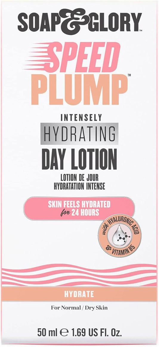 Soap Glory Speed Plump Intensely Hydrating Day Lotion For Normal To Dry Skin
