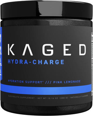 Kaged Electrolyte Hydration Powder | Pink Lemonade | Sports Drink For