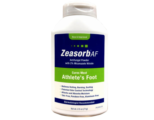 Zeasorb Antifungal Powder Treatment For Athletes Foot - 2.5 Oz (3 Pack)