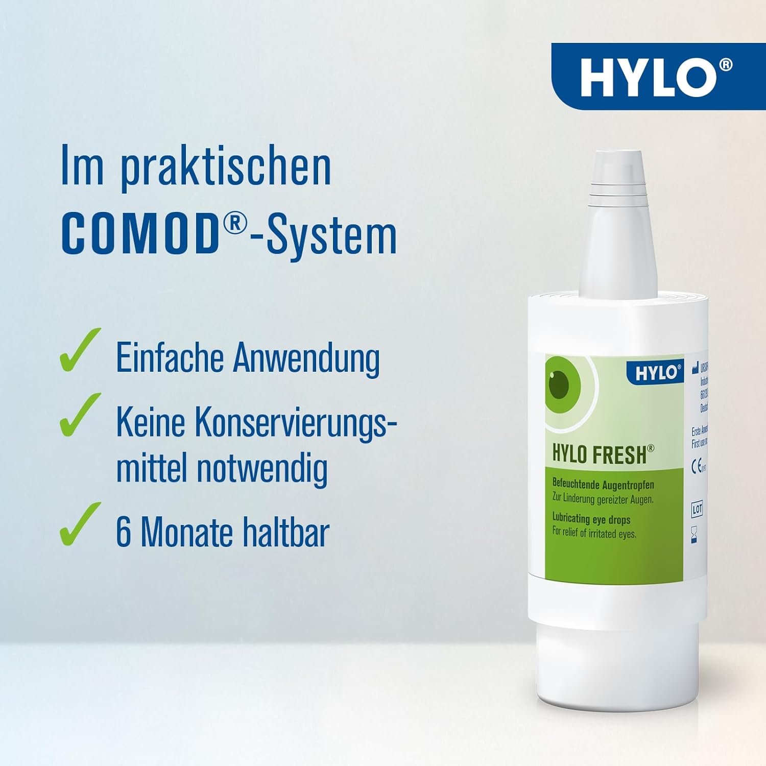 Hylo-Fresh 10Ml Eye Drops Yellow Box