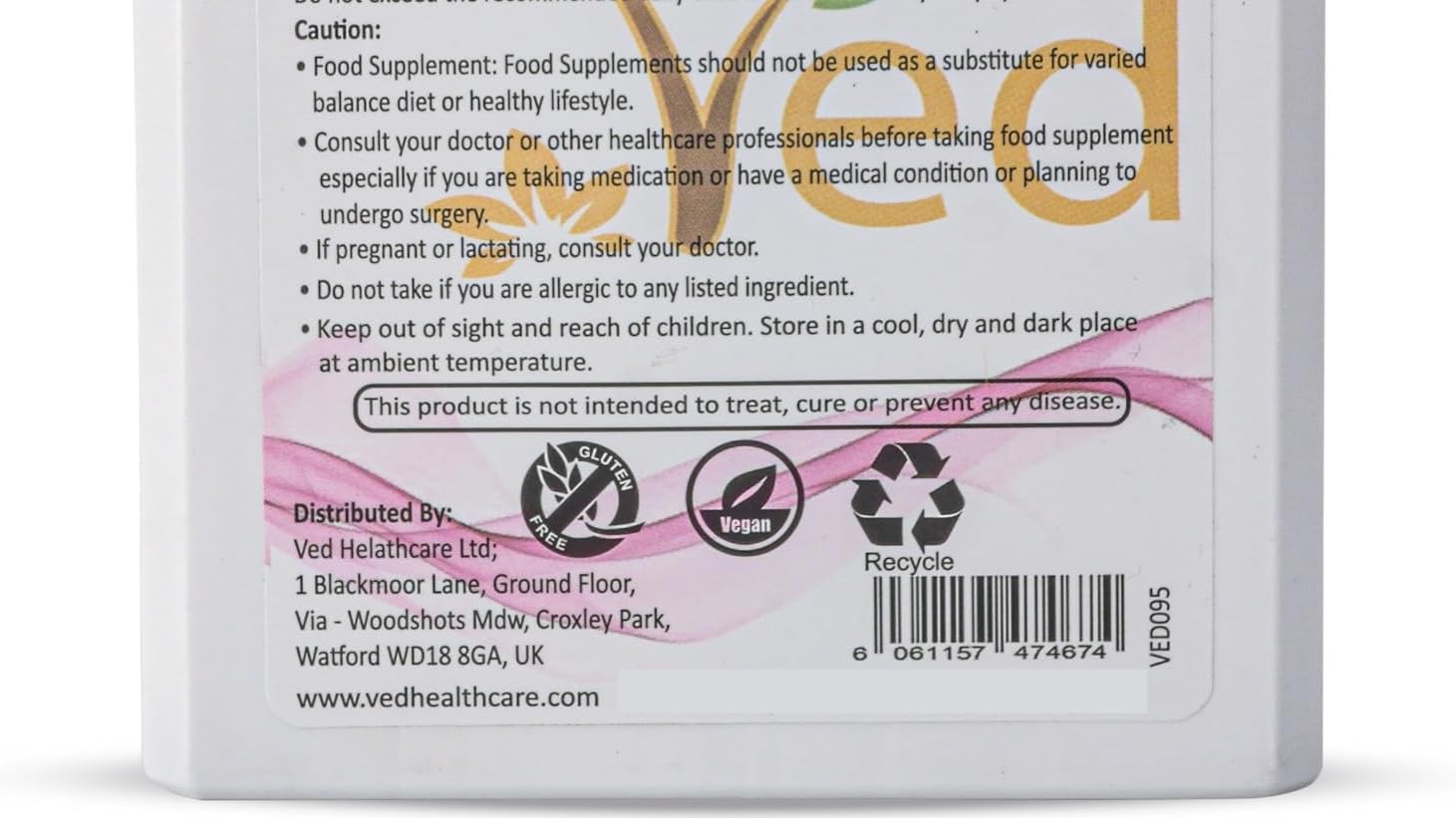 Ved's Vitamin D3 K2| 100 mcg Vitamin D3 & 100 mcg Vitamin K2| High Strength for Bone & Immune System| Vegan, Gluten Free 180 Vegan Tablets |6 Month Supply. : Amazon.co.uk: Health & Personal Care