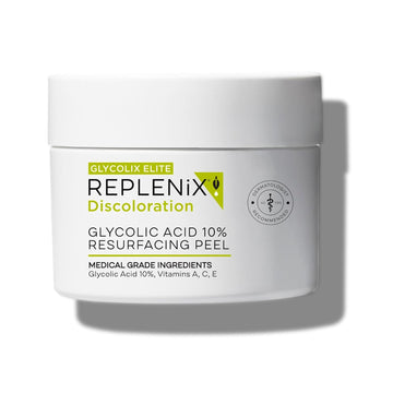 Replenix Glycolic Acid Resurfacing Skin Peel, Medical-Grade Facial Peeling Pads For Discoloration & Acne (60 Ct.)
