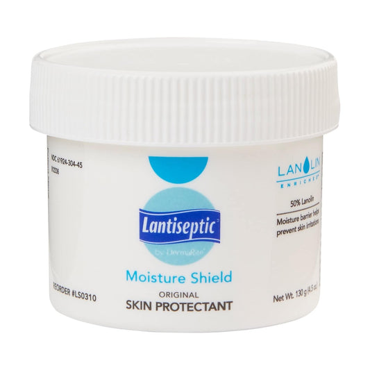 Lantiseptic Moisture Shield Original Skin Protectant – 50% Lanolin Enriched Skin Protectant Barrier Cream For Incontinence – Paraben Free, 3 Jars, 4.5Oz Each : Therapeutic Skin Care Products : Health & Household