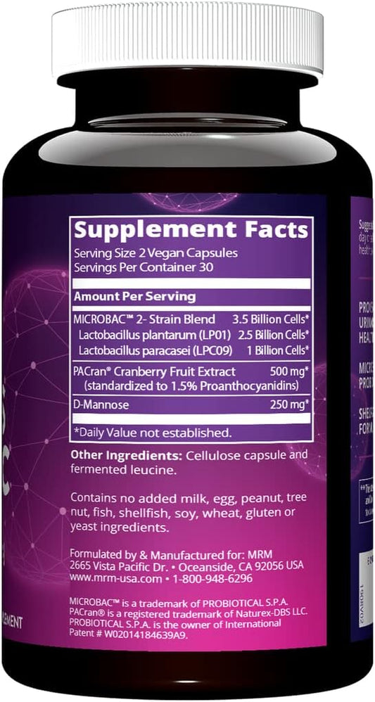 Mrm Nutrition WomenāS Probiotics | Intestinal + Immune Health | Prebiotics + Postbiotics | Clinically Proven| 25 Billion Cells | Good Bacteria For Gut Health| Shelf Stable | 30 Servings