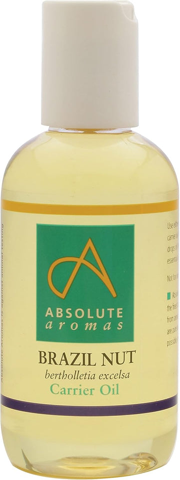 Absolute Aromas Brazil Nut Oil (Betholettia Excelsa) 50Ml - Pure, Natural, Vegan And Cruelty Free β Moisturising Carrier Oil For Body And Facial Massage