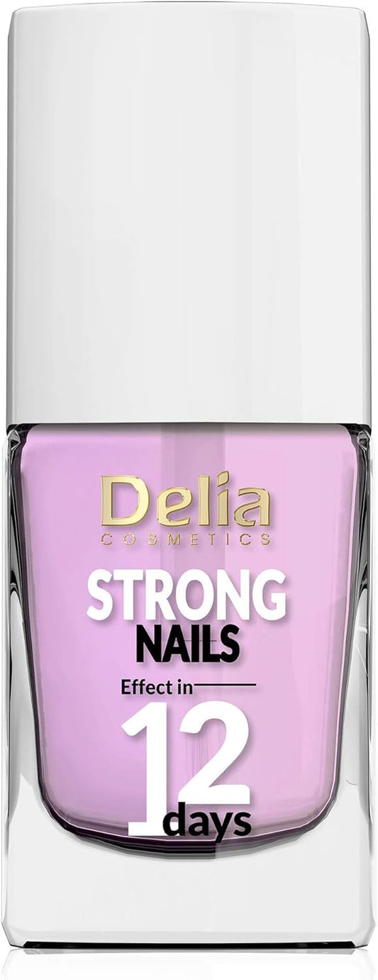 Delia Cosmetics - Nail Conditioner - Extreme Hardener - Nourishing Hardening Strenghtening - Smooth & Shiny Nails - Express 12 Days Result - 11Ml