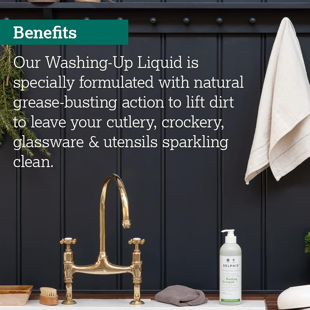 Delphis Eco Eco Washing Up Liquid 5L Concentrate Refill | Natural, Eco Friendly | Bulk Buy Refill : Amazon.co.uk: Grocery