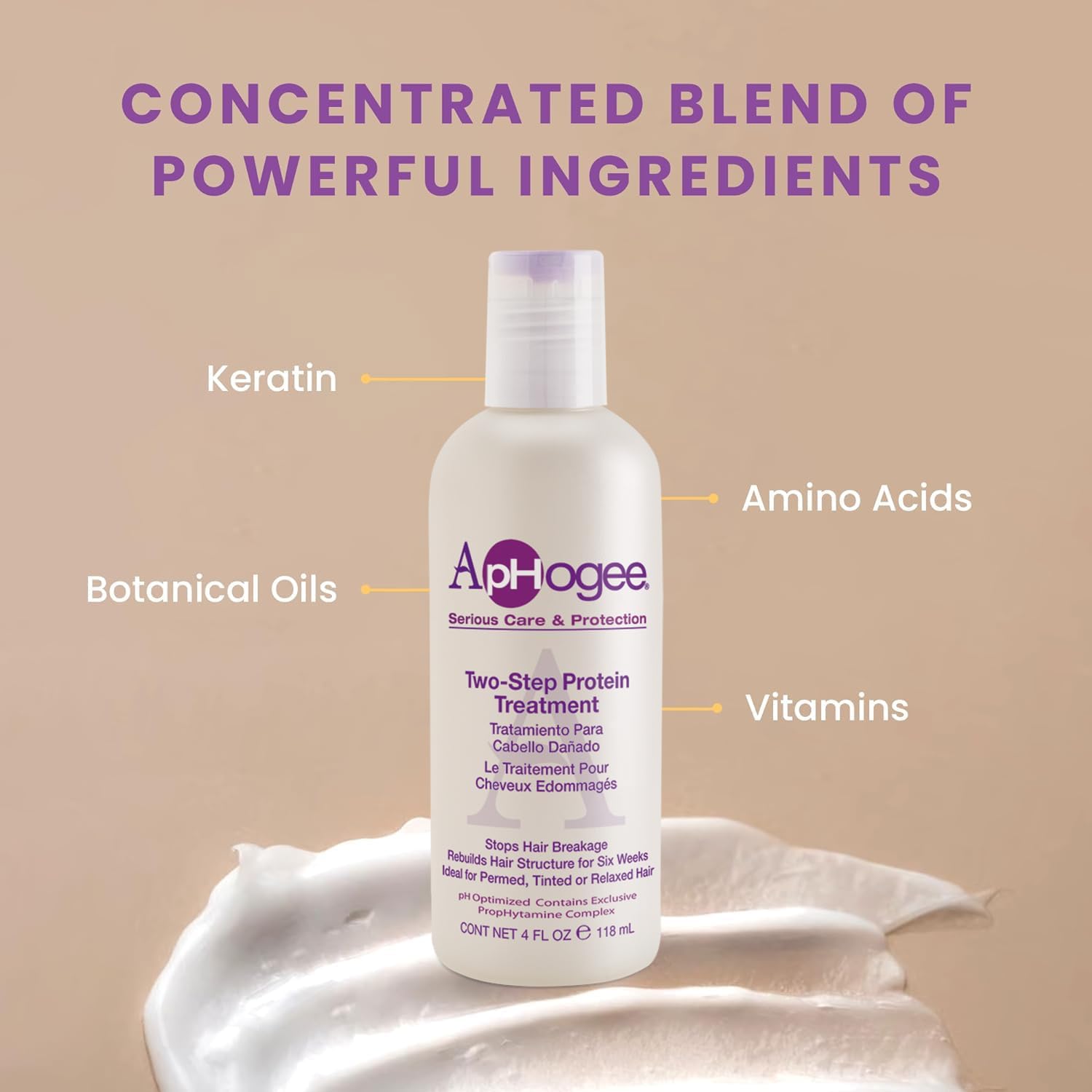 Aphogee Serious Hair Care Double Bundle (Balancing Moisturizer And Twostep Protein Treatment)