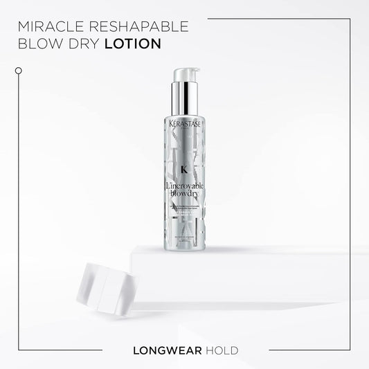 Kérastase Coiffage Couture, Protective & Styling Heat Lotion, Srs Technology With Micro-Beeswax, Reshapable & Longwear Hold For All Hair Types, Long-Lasting Anti-Frizz, L'Incroyable Blow-Dry, 150Ml