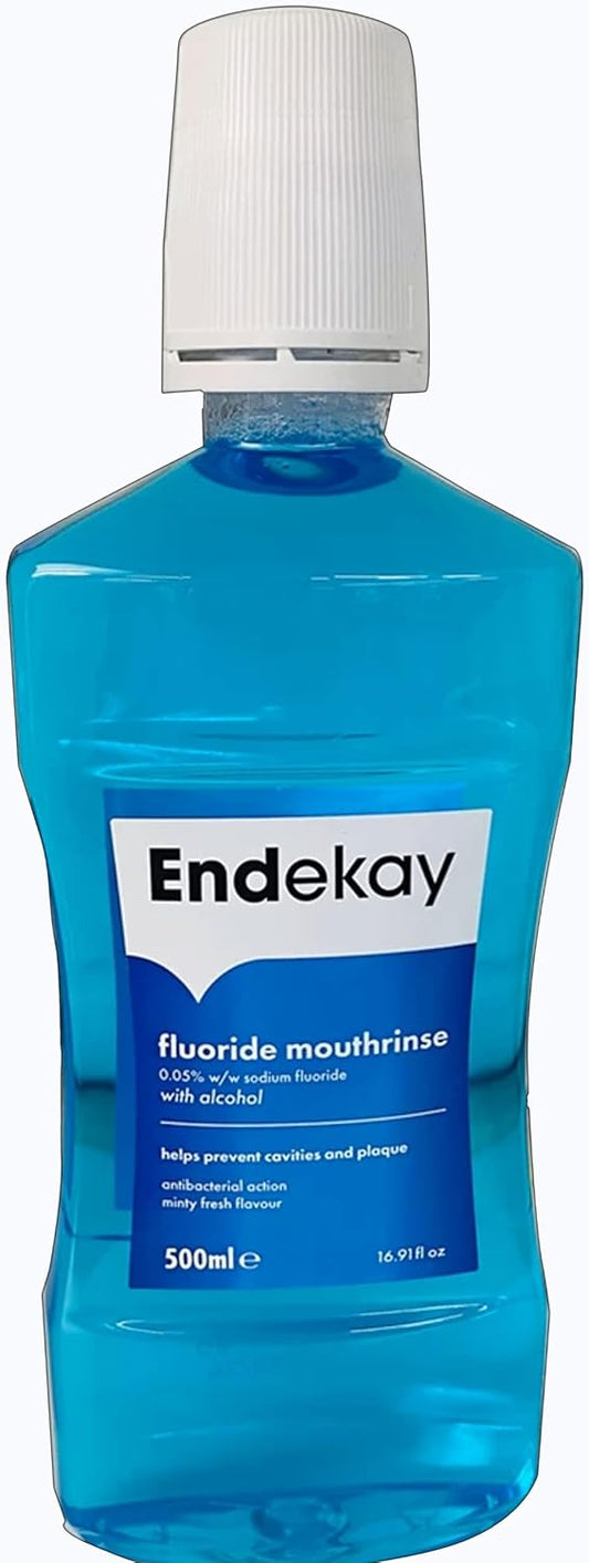 Endekay Flouride Mouth Rinse Daily, 500Ml (Pack Of 3)