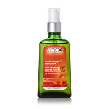 Weleda Arnica Muscle Massage Oil, 3.4 Fluid Ounce, Plant Rich Massage