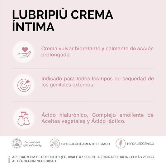 Lubripiù Crema Ãntima 30 Ml