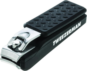 Tweezerman Precision Grip Fingernail Clipper, Black