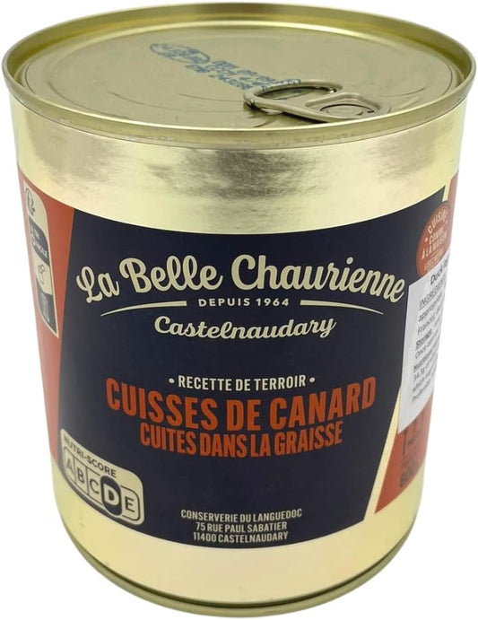 La Belle Chaurienne Non Force Fed Confit Duck Legs 800G X 6