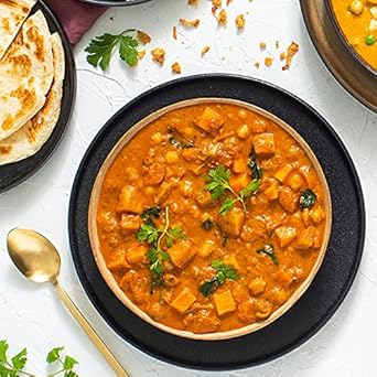 Patak'S Chickpeas And Veggie Korma Ready To Heat Curry, 10.05 Fl Oz : Grocery & Gourmet Food