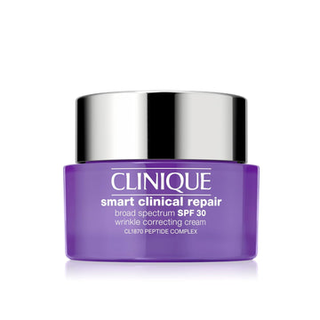 Clinique Smart Clinical Repair Broad Spectrum Spf 30 Wrinkle Correcting Cream With Peptides, Hyaluronic Acid + Glycerin | Protecting + Repairing