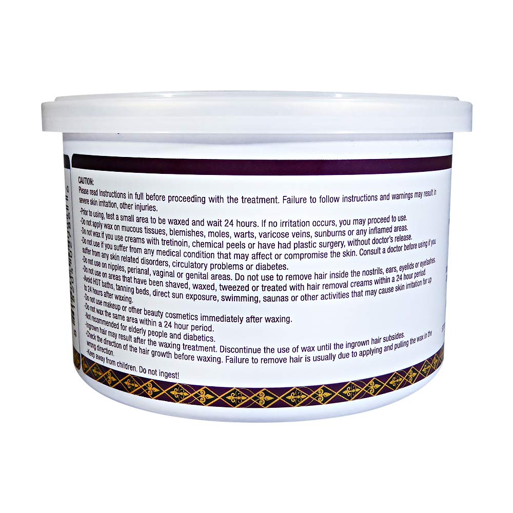 Waxness Wax Necessities Polymer Blend Luxury Italian Velvet Soft Wax Tin 14 Ounces : Beauty & Personal Care