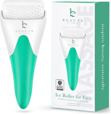 Ice Roller For Face - Smoothes Fine Lines & Wrinkles, Face & Eye Roller For Puffy Eyes, Skin Care Massager, Beauty Gift That Helps Relieve Migraines, Facial & Spa Gifts For Women
