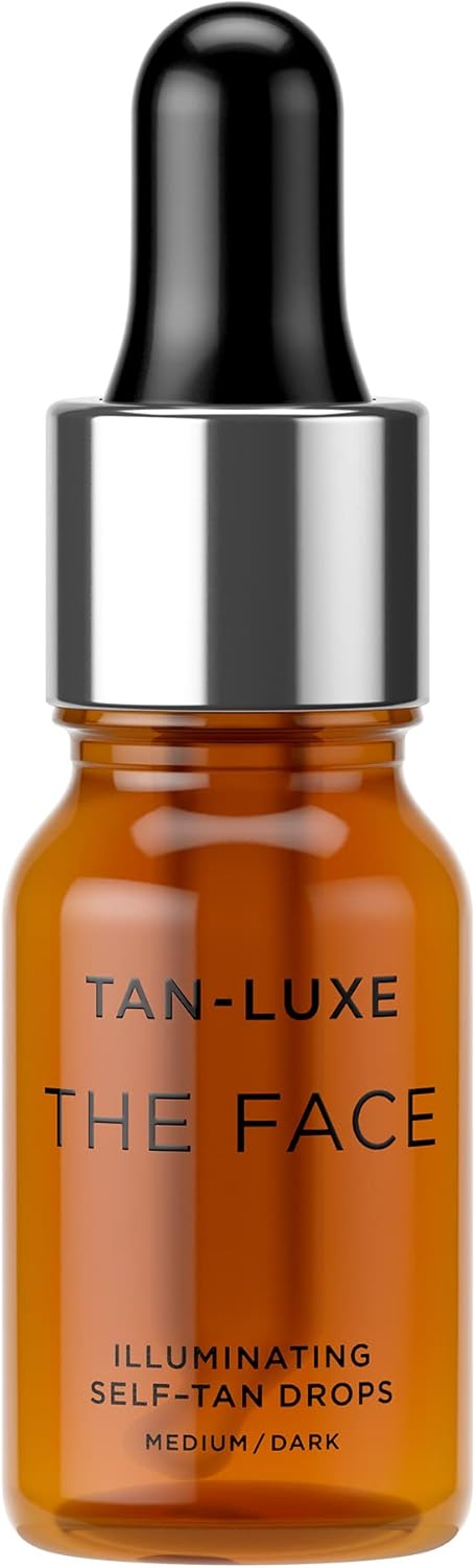 Tan-Luxe THE FACE Self Tan Drops, Medium/Dark (30 ml) Add Tanning Drops to Skin Care for Custom Face Tan, Cruelty Free & Vegan : Amazon.co.uk: Beauty