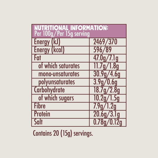 Pip & Nut - Sweet & Salty Crunchy Peanut Butter (6 X 300G) |No Palm Oil, Natural, Vegan, Single Origin Hi-Oleic Peanuts